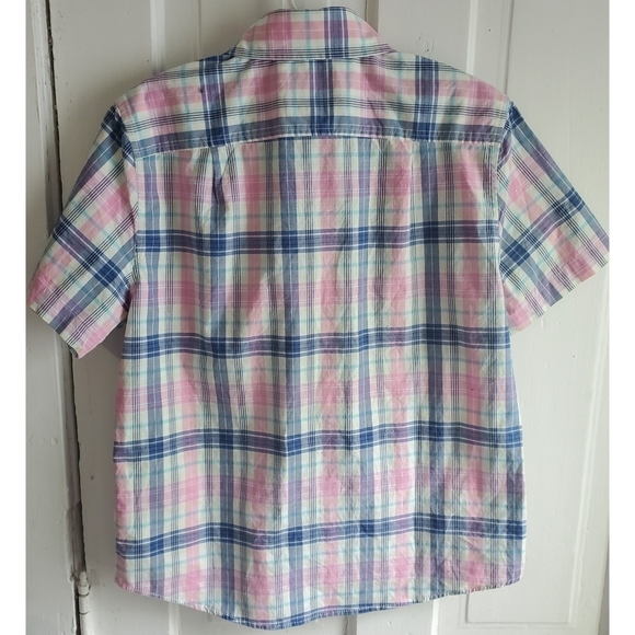 NEW Goodfellow & Co. Men's Striped Short Sleeve Button Down Shirt - Picture 6 of 13